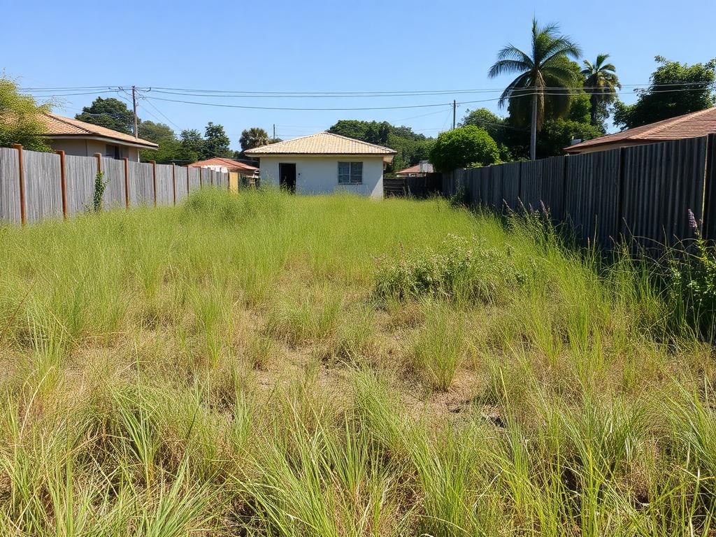 Terreno antes