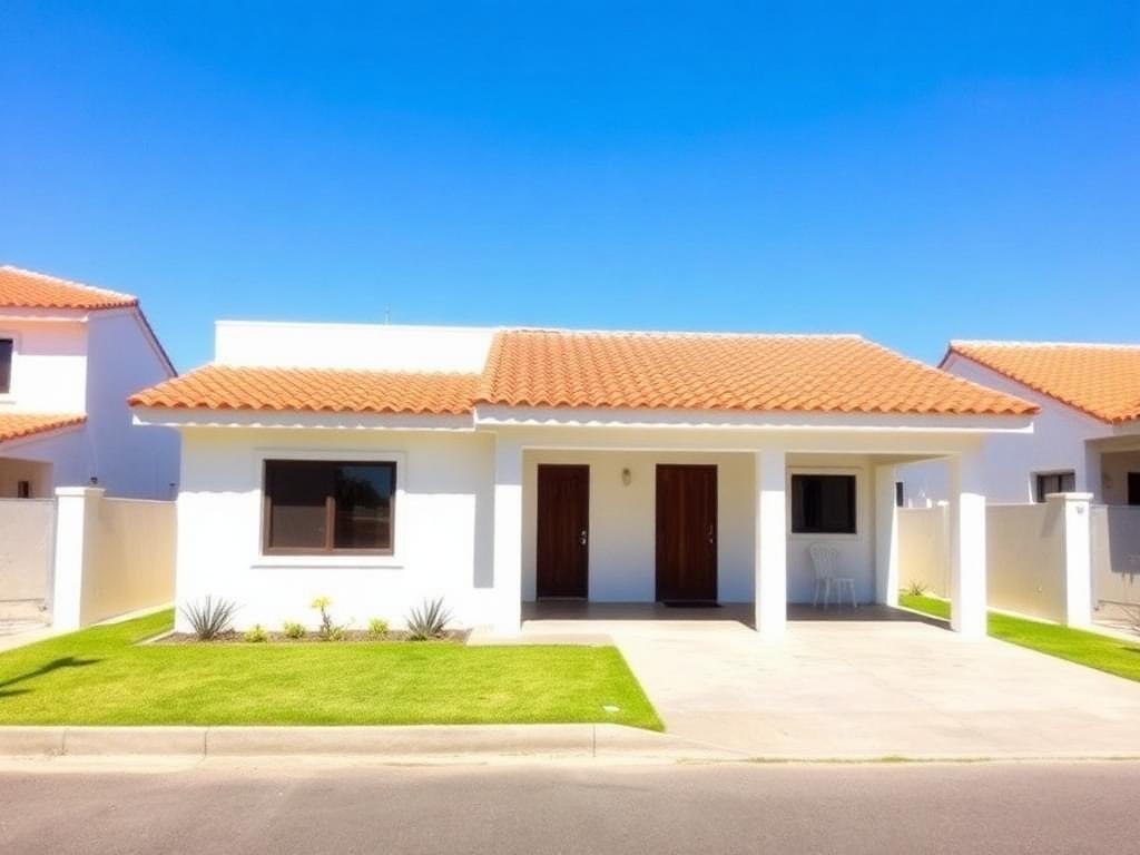 Casa construída depois